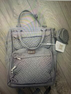 NWT BabbleRoo diaper bag, backpack, multifunction large bag with changing pad